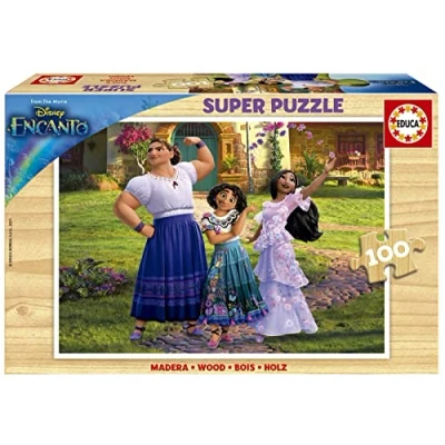 Image of Educa 19199 0 Mirabel Disney Wood Charm, Multicoloured