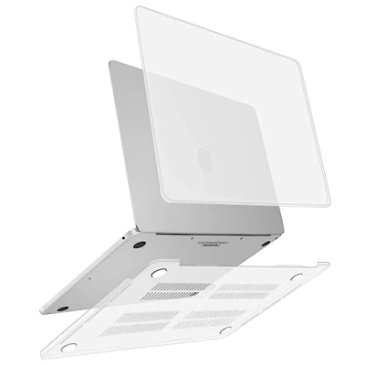 Image of ZYB Compatible with MacBook Pro 13 Inch Case M2 M1 2022 2016 (A2338/A2289/A2251/A2159/A1989/A1706/A1708) Touch Bar, Plastic Slim Hard Shell Protective Cover, Frost