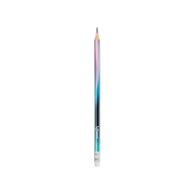 Image of Maped 12 Nightfall Eraser Tip Graphite Pencils 1 Box of Grey Resistant HB Lead