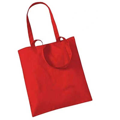 Image of Westford Mill W101 Bag for Life Long Handles Bright Red