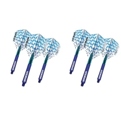 Image of RED DRAGON Gerwyn Price Hardcore Dart Flight and Nitrotech Ionic Shaft Combo 2 sets per pack