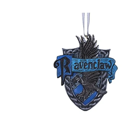 Image of Nemesis Now Harry Potter Ravenclaw Crest Hanging Ornament, Blue, 8cm
