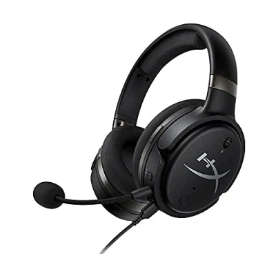 Image of HyperX HX HSCOS GM/WW Cloud Orbit S Waves Nx 3D Audio Gaming Headset with head tracking technology , black