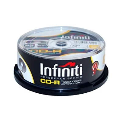 Image of Infiniti Classic 52X CDR 700Mb 80min Cakebox (25pk)