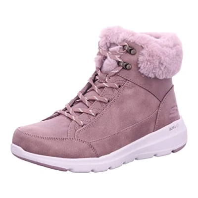 Image of Skechers Women&#039;s Glacial Ultra Sneaker, Mauve, 3 UK