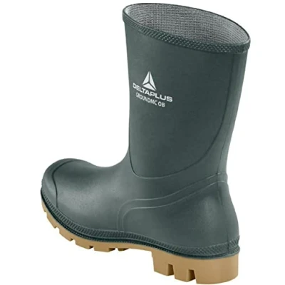 Image of sole london MENS LADIES MUCKER GREEN SHORT CALF WELLINGTONS DELTA WELLIES RAIN BOOTS SIZE UK