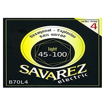 Image of Strings for Electric Bass Hexagonal Explosion Set 4 string Light .045 .100