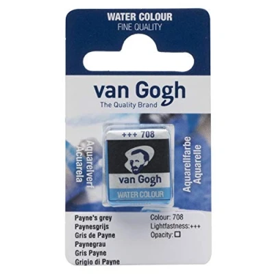 Image of Van Gogh Aquarellfarbe, Paynesgrau, 1 2 Napf [Spielzeug]
