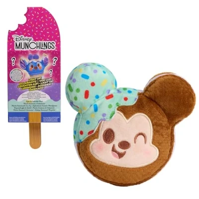 Image of Just Play Disney Munchlings Light Up Scented Collectible Plush, Kids Toys for Ages 0