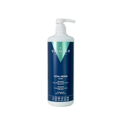 Image of Valquer Profesional Hair Mask for Damaged and Dry Hair. ice Total repair effect. no salt, parabens sulfates. Vegan 1000 ml