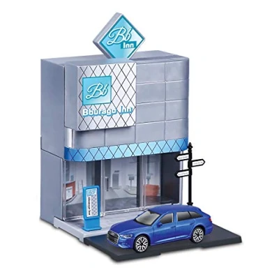 Image of Bburago B18 31503 Street FIRE Hotel Playset City Toy Play Set