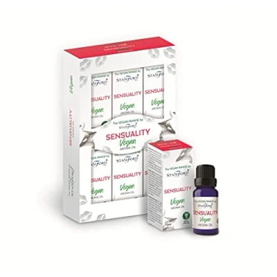 Image of The Vegan Range by Stamford Aroma Oils. 6packs x 10ml Sensuality