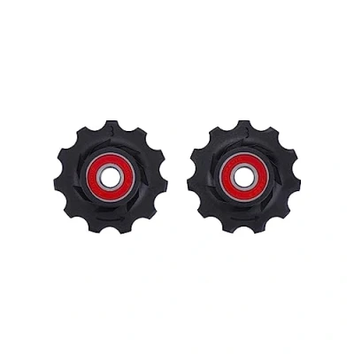 Image of BBB Rollerboys BDP 12 2.913.611.201 Jockey Wheels 11 Teeth Ceramic Black