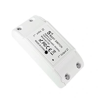 Image of Zigbee DIY WiFi Relay Module,Smart Wall Switch works with Alexa &amp; Google Home, Voice/Remote control,Timing,ZigBee Hub Required.10A (1 Pack)