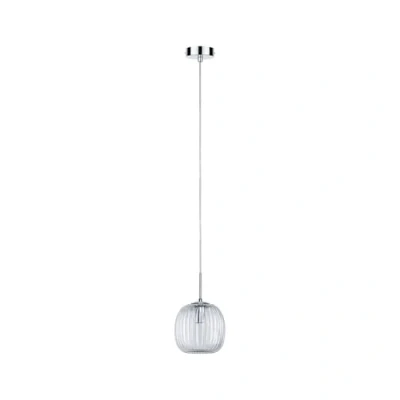 Image of Paulmann 71143 Selection Bathroom Pendant luminaire Ruya IP44 E14 max. 20W Glass Chrome, Lighting lamp not Included