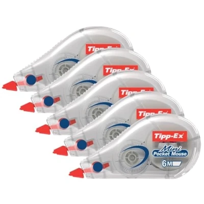 Image of Tipp Ex Mini Pocket Mouse Correction Rollers 5 mm x m Pack of