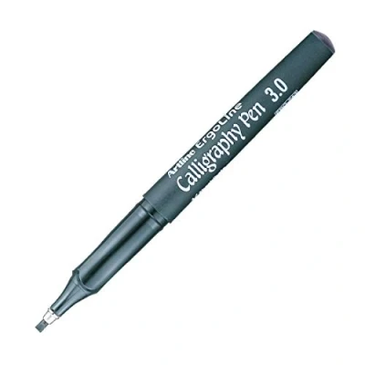 Image of Artline Ergoline Calligraphy 3.0mm Pen Black