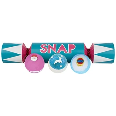 Image of Bomb Cosmetics Snap Cracker Handmade Bath Blaster Gift Pack [3 x 160g]