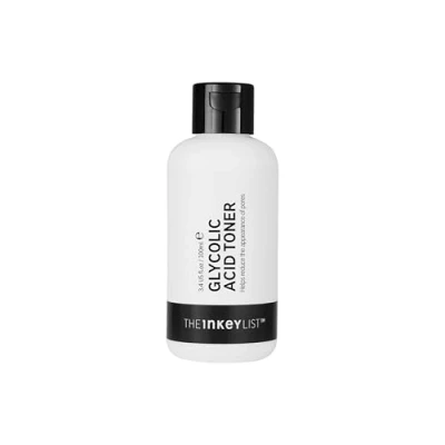 Image of The Inkey List 10% Glycolic Acid Toner 100ml, Reduce Appearance of Pores, Improves Skin Brightness, Fragrance free, Suitable for Normal/Oily