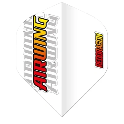 Image of Red DRAGON Airwing Unique Moulded Logo Standard Dart Flights 1 Set Per Pack (3 in total)