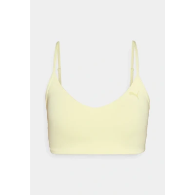 Image of Puma MOVE BRA Medium support sports bra, Women&#039;s, Size: Large, Gold moon
