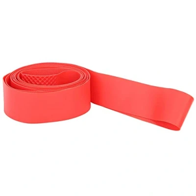 Image of Bike Tire Liner, PVC Anti Puncture Belt Bicycle Inner Tube Protector Tyre Liner Rim Tape Protection Pad High Pressure Strip (26 inch Red)