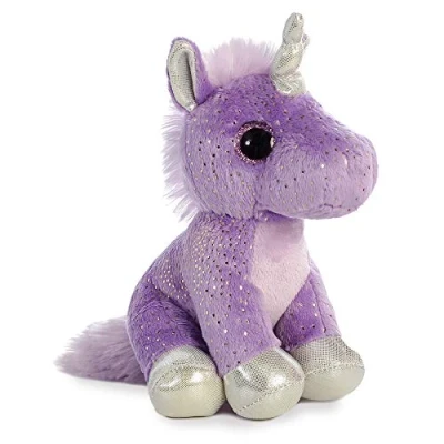 Image of Aurora World 60878 Sprinkles Purple Unicorn 7In