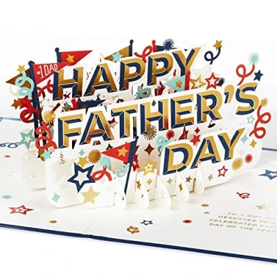 Image of Hallmark Signature Paper Wonder Pop Up Father&#039;s Day Card (Celebrating You)