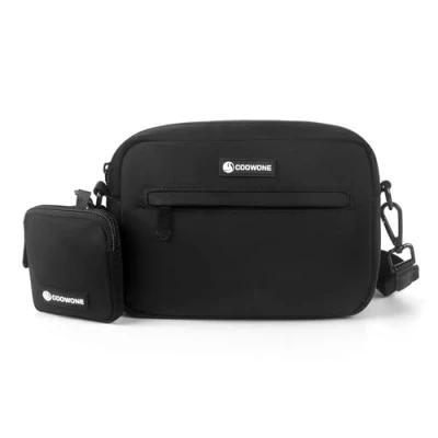Image of COOWONE Dog Walking Bag for Treats, Kibbles, Toys, Treat Pouch with Small Pouches Pet Training Bags Walks, Dogs