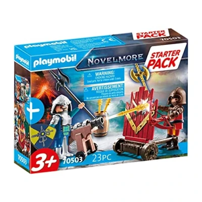Image of Playmobil 70503 Novelmore Knights&#039; Duel Small Starter Pack, for Children Ages 3+, Fun Imaginative Role Play, PlaySets Suitable 4+