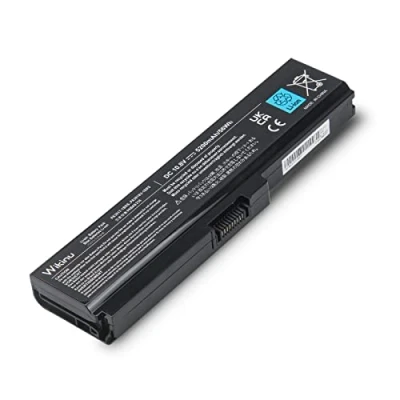 Image of Wikinu 5200mAh PA3817U 1BRS Replacement Laptop Battery for Toshiba Satellite A660 C600 C650 C655 C660 C660D C665 C670 L700 L750 L750D L650 L670 P750 PA3819U PA5184U [10.8V 56Wh]