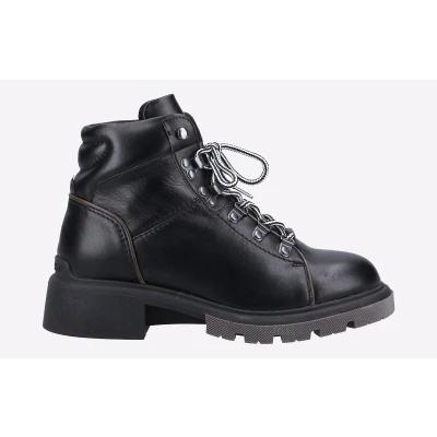 Image of Hush Puppies Women&#039;s Rita Hiker Fashion Boot, Black, 3 UK