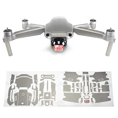 Image of Wrapgrade Main Unit Skin Compatible with DJI Mavic Air 2 (TITANIUM)