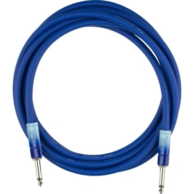 Image of Fender Ombré Instrument Cable, Straight/Straight, 10&#039;, Belair Blue