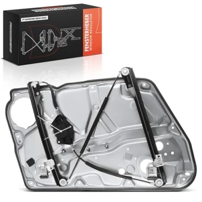 Image of Frankberg Window Regulator Without Motor with Metalplate Front Right Compatible Superb I 3U4 P a s t 3B2 3B3 Notchback 3B5 3B6 Kombi 1996 2008 3B1837462