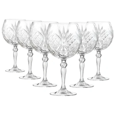 Image of 6x 650ml Melodia Gin Glasses By RCR Crystal