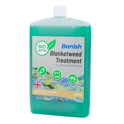Image of Banish BioActive Blanketweed 250ml Pond Water Treatment Natural String Algae Remover