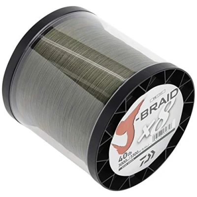 Image of J BRAIDX8, Bulk, Dark Green, Mono Dia.= 10lb.
