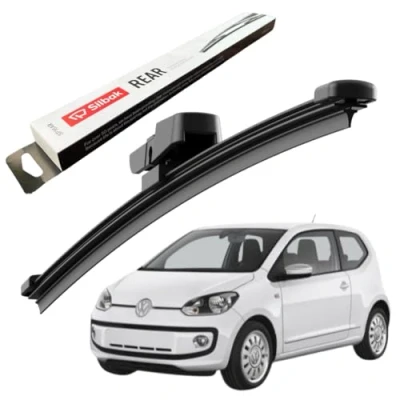 Image of Silbak Rear Windscreen Wiper, fits for VW (VOLKSWAGEN) UP (12/2011 11/2019) Wiper Blade, 250mm