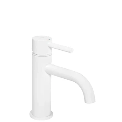 Image of REA 373f509f 5602 4b08 baf0 6b3668b8c604 White Bathroom Sink tap Lungo Low B4401