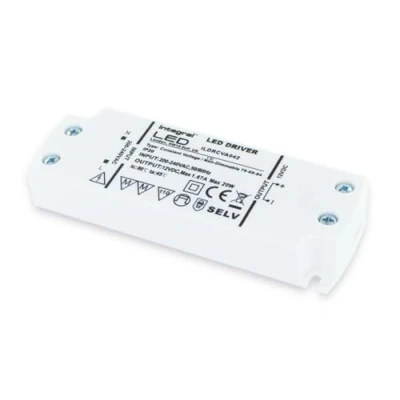 Image of Integral LED 20W IP20 Constant Voltage Output 12V DC Input 200 240VAC/50Hz