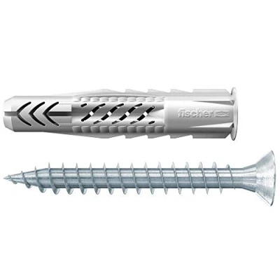 Image of Fischer 094761 10 x 60 mm UX S/20 Universal Plug Zinc (10 Piece)