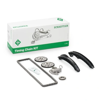 Image of 03C109158A, 03C109469L, 03C109509P, 03E105209S, 03E109507AE Timing Chain Kit INA 559 0199 30 VOLKSWAGEN: Polo V Hatchback, SKODA: Fabia 2, 2