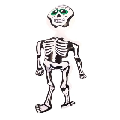 Image of Gem Imports Halloween Inflatable Skeleton 70cm