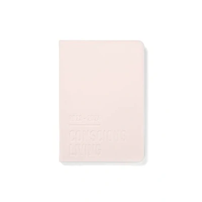 Image of Letts Conscious A5 Academic 2023/2024 day to a page with appointments diary rosewater