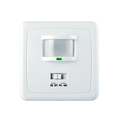 Image of Maclean MCE18 Pir motion sensor and the microphone Dtecteur Infrared Lamp
