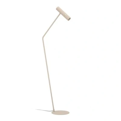 Image of EGLO LED floor lamp Caminia, height 158.5 cm, sand coloured, steel