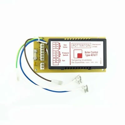 Image of HTS PCB Compatible with Potterton Profile 30E 40E 50E 60E 80E 100E &amp; 30 40 50 60 80 100 Boiler 407677