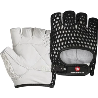 Image of Maximuscle Training Net Gloves Small Medium