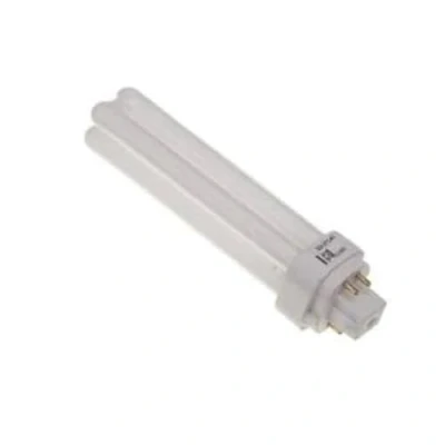Image of Crompton 26W CFL G24q 3 4 Pin Opal DE Type Bulb Cool White